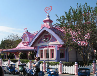 Disney World Magic Kingdom  on At A Glance Taken December 2001 Using A Canon
